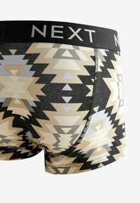 Next PATTERN FOUR PACK - Kitsad bokserid - neutral black pattern