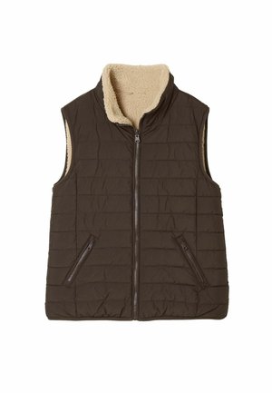 FatFace, PETITE FIT - PADDED GILET - Vest - chocolate brown