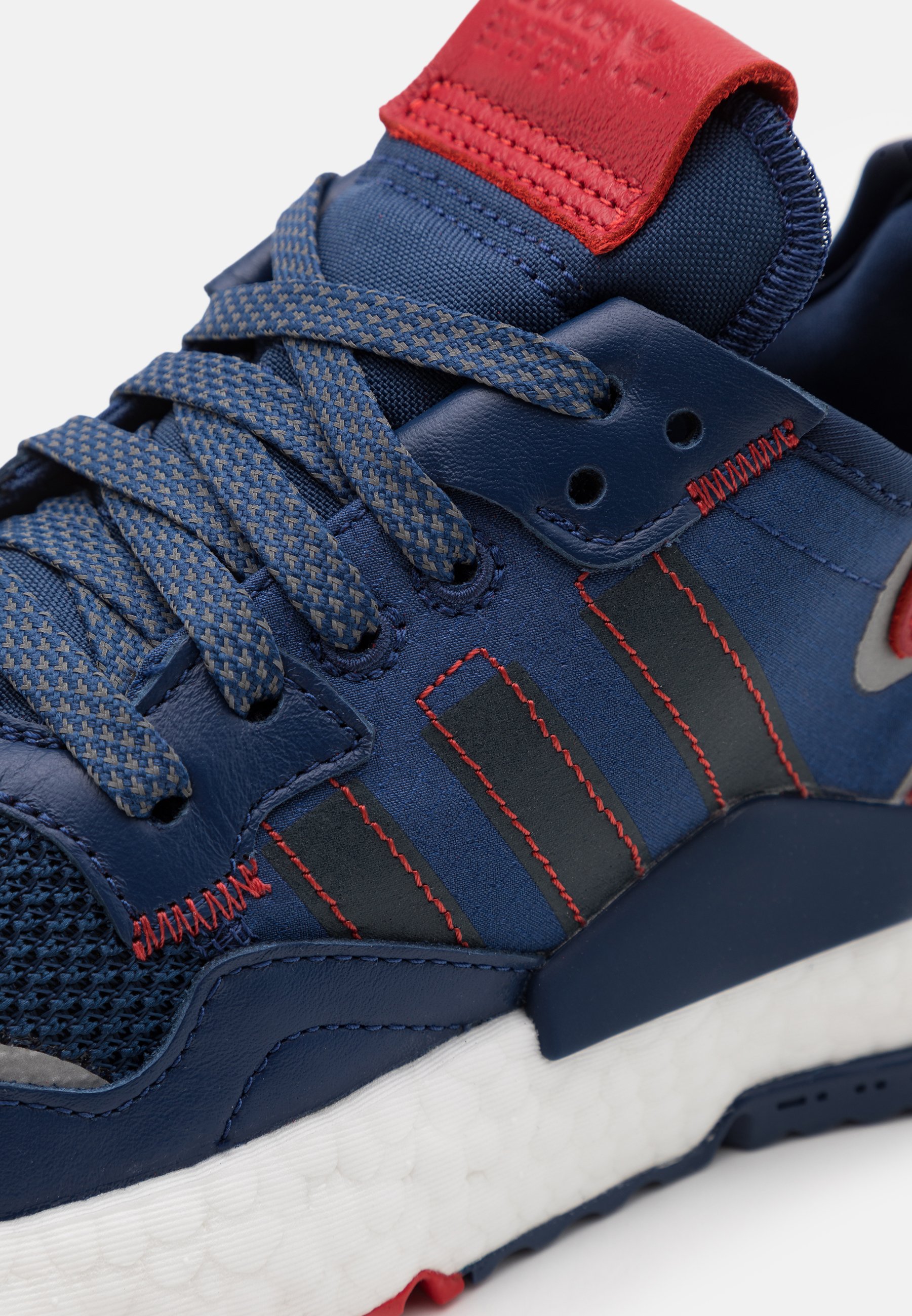 adidas Originals NITE JOGGER BOOST SPORTS INSPIRED SHOES - Sneakers laag -  tech indigo/collegiate navy/scarlet/donkerblauw - Zalando.nl