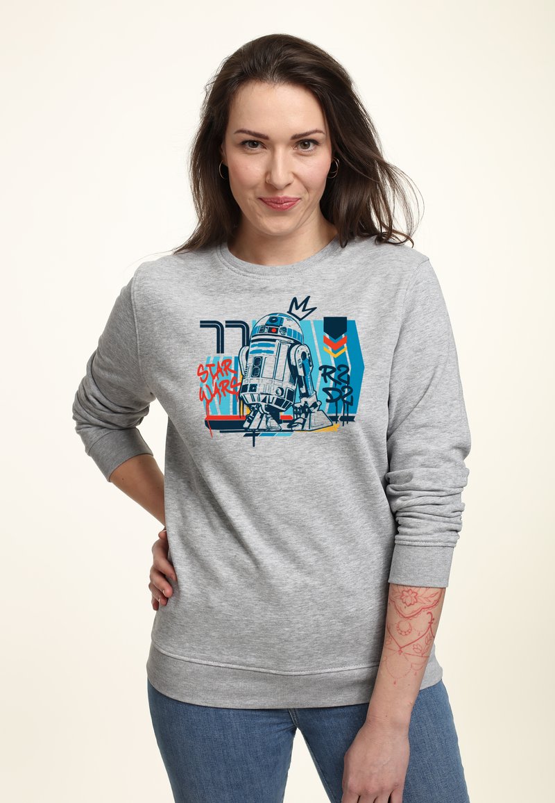 Star Wars STAR WARS: CLASSIC R2D2 - Sudadera - heather grey