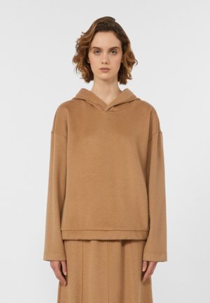 OSCURI - Felpa con cappuccio - cammello