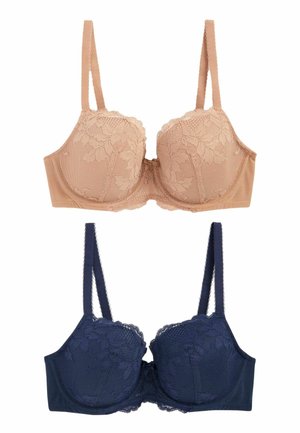 DDG LIGHT PAD 2 PACK - Soutien-gorge à armatures - neutral navy blue