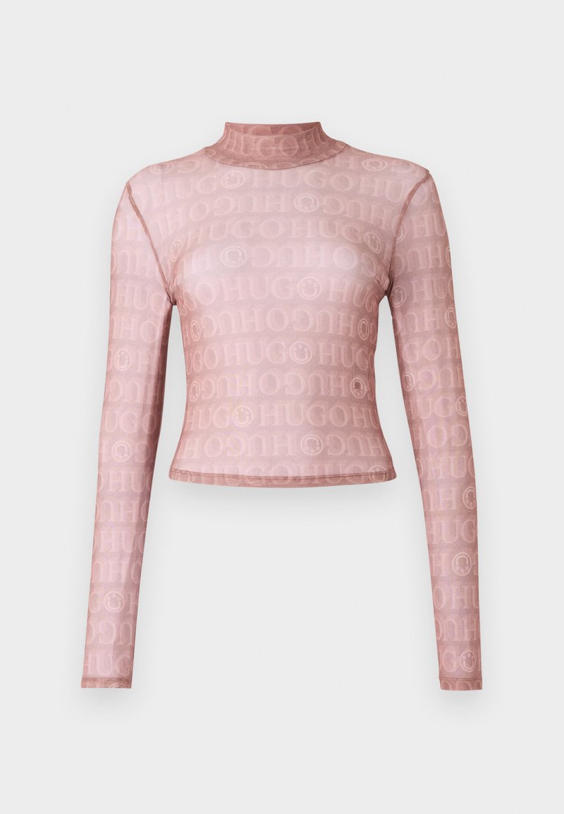 HUGO Longsleeve bruin HUGO Longsleeve bruin