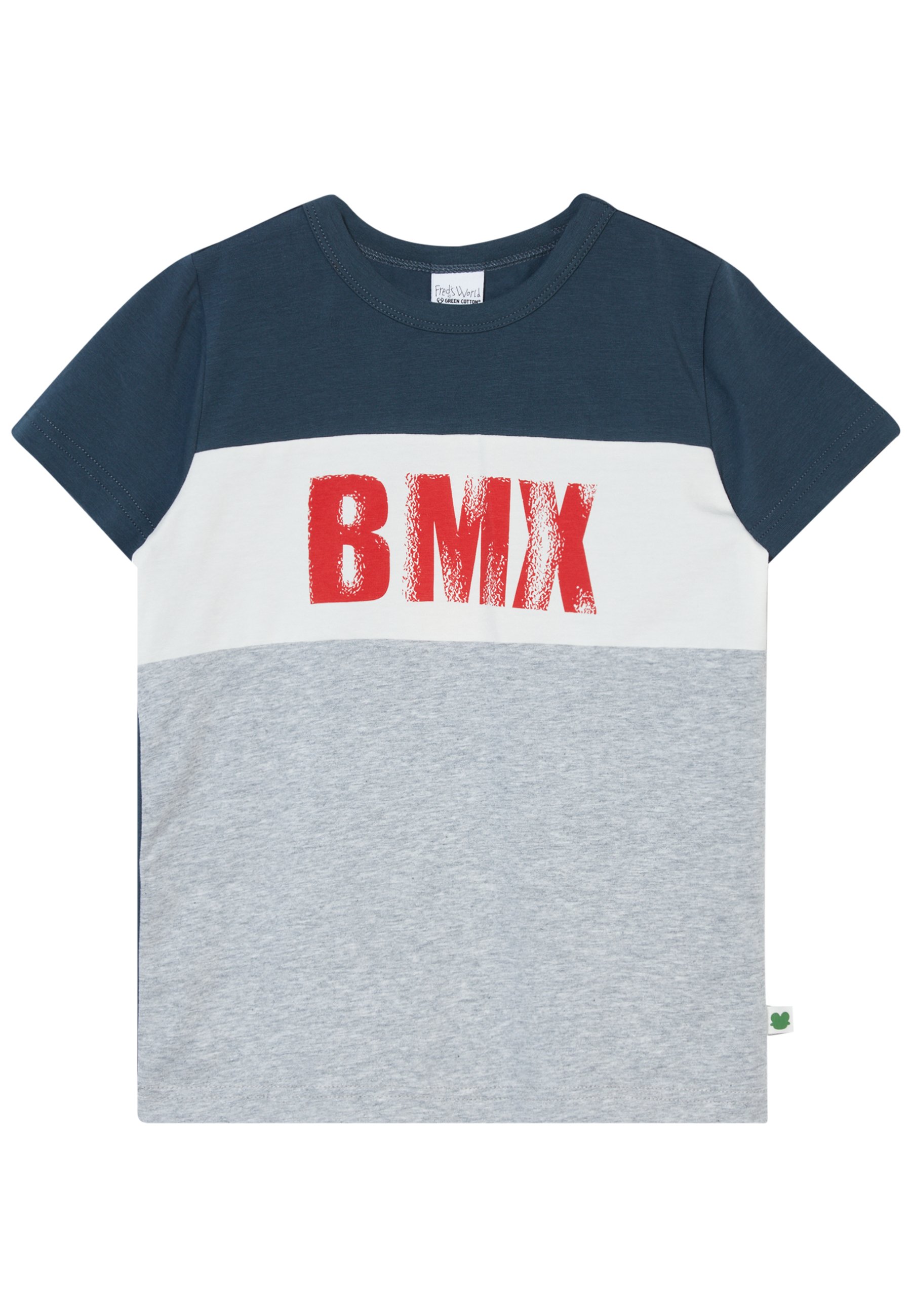 Fred's World by GREEN COTTON BMX T shirt print pale Fred's World by GREEN COTTON BMX FREE RIDE Sweater pale