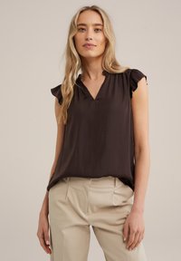 WE Fashion Blúz - brown