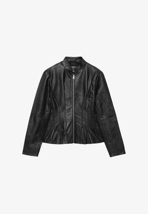 AllSaints, CLO JACKET - Læderjakker - black