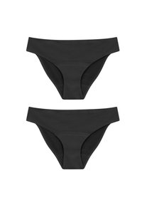 MyMonthlys 2ER SET HEAVY FLOW SEAMLESS  - Briefs - schwarz