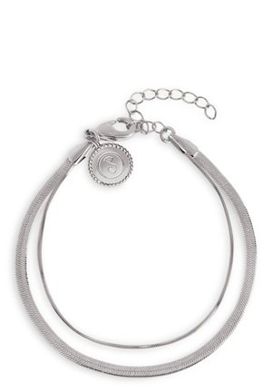 DOUBLE LISSE TAIL - Bracelet - silver-coloured