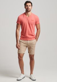 Superdry & Co VINTAGE LOGO - T-shirts print - coral marl