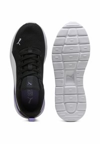 Puma ANZARUN LITE - Silniční běžecké boty - black/white/lavender alert