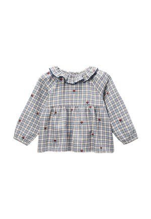 À CARREAUX IMPRIMÉE EN  - Blouse - dusty blue