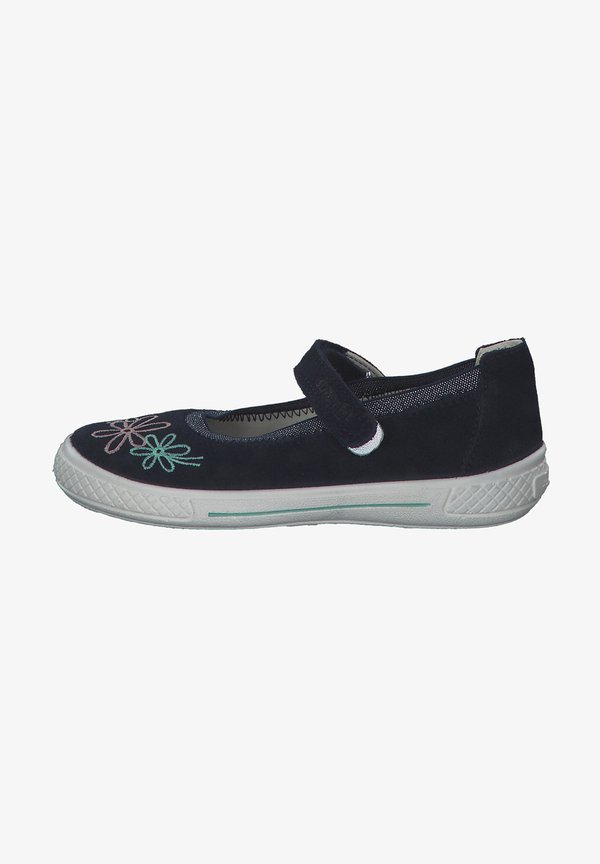 TENSY – Riemchenballerina – blau