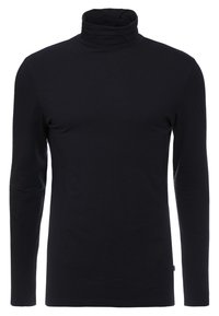LONG SLEEVED ROLL NECK TOP - Μπλούζα με μακριά μανίκια - black