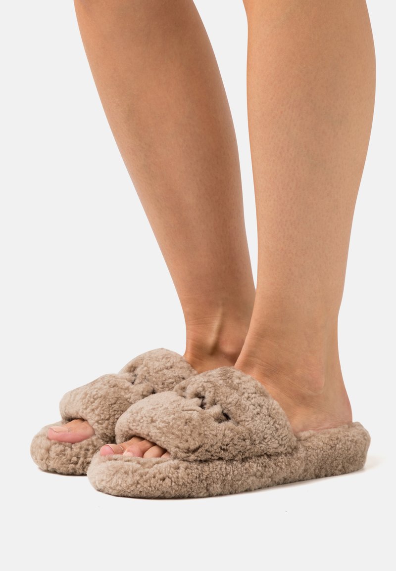 GANT HOMESY - Pantofole - warm khaki