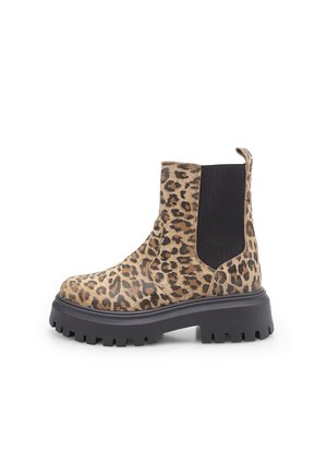 Stivaletti con plateau - animalier