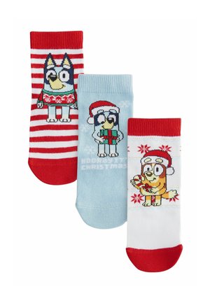 RICH LICENSE 3 PACK - REGULAR FIT - Strømper - christmas bluey