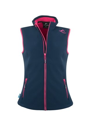 ELDFJALL - Waistcoat - navy pink