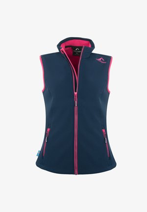 ELDFJALL - Waistcoat - navy pink