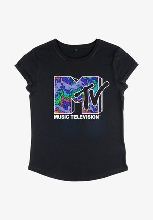 Henry Tiger Triko s potiskem - black