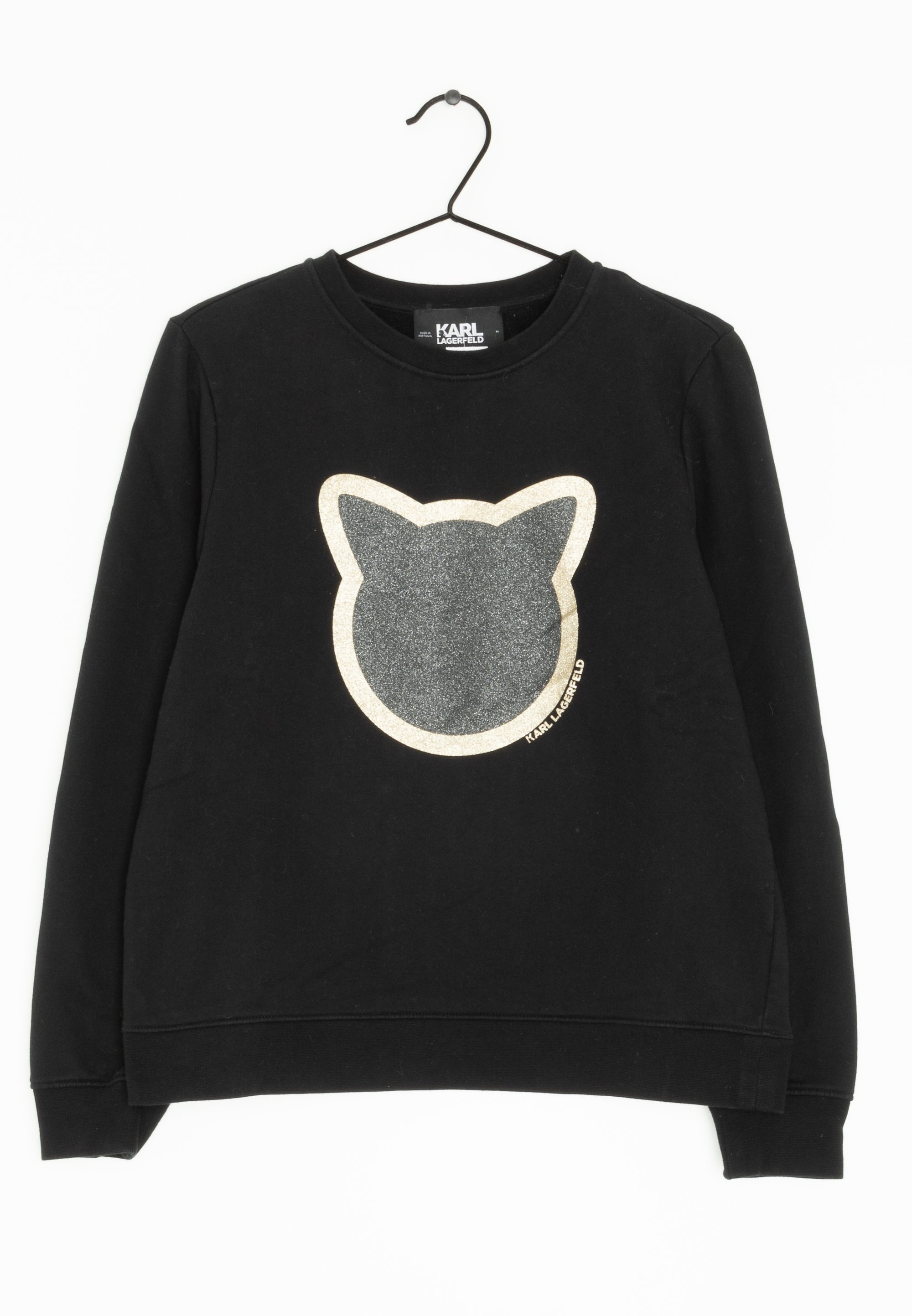 KARL LAGERFELD Sweatshirt black/schwarz (Pre-owned) Zalando