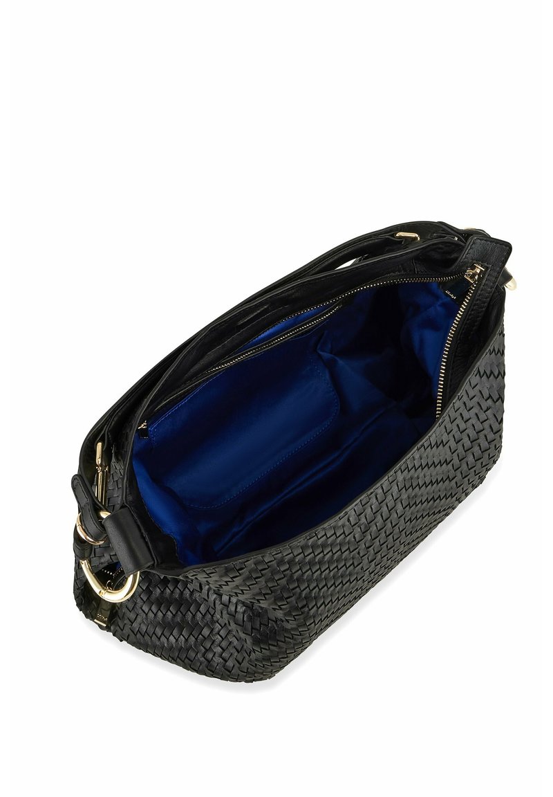 Damen Handtaschen | Le Tanneur HOBO VICKY TRESSÉ Handtasche noir/schwarz - AD49646 Damen Handtaschen | Le Tanneur HOBO VICKY TRESSÉ Handtasche noir/schwarz - AD49646