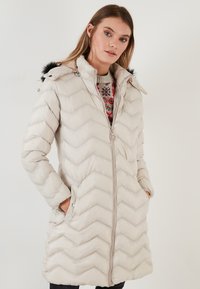 REGULAR FIT - Žieminis paltas - off-white