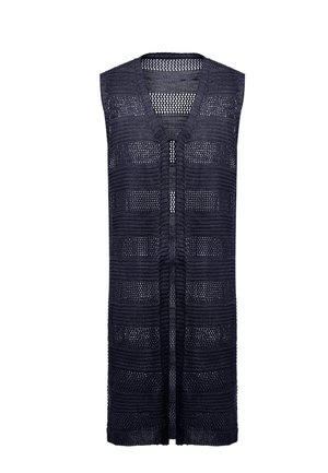 CO-BRANDED WITH VERNOLE - Cardigan - marine
