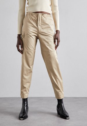 PANTALON BASE EVELYNE - Cargo trousers - beige