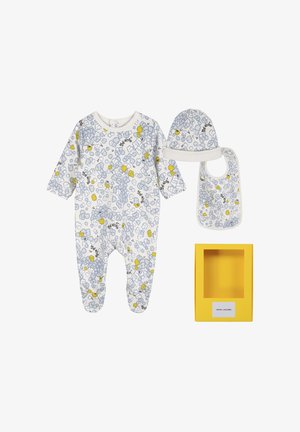 MARC JACOBS KIDS, ENSEMBLE PYJAMA, BONNET ET BAVOIR - Kruippakje - creme