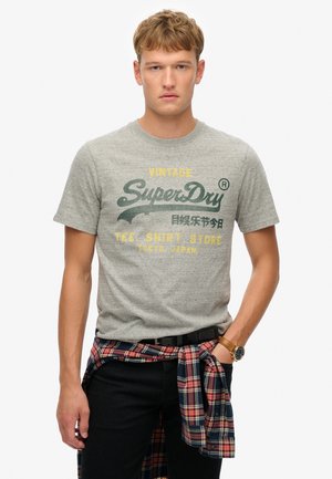 VINTAGE LOGO - T-Shirt print - grau