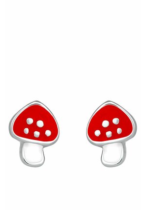 RED MUSHROOM - Korvakorut - silberfarben