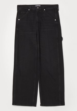 RE/DONE PAINTER JEAN - Jean boyfriend - crafted black