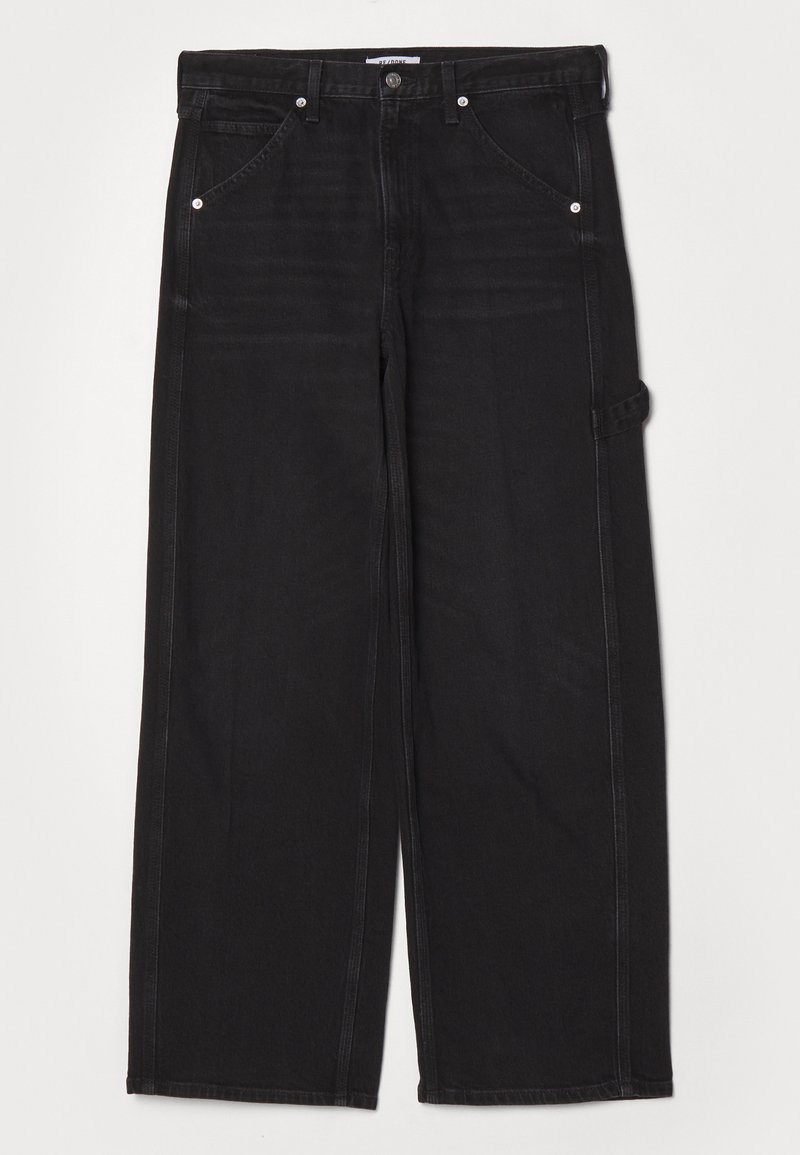 RE/DONE PAINTER JEAN - Relaxed fit jeans - crafted black