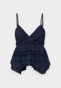 Hollister Co. BARE SHOWSTOPPER BABYDOLL  - Top - navy