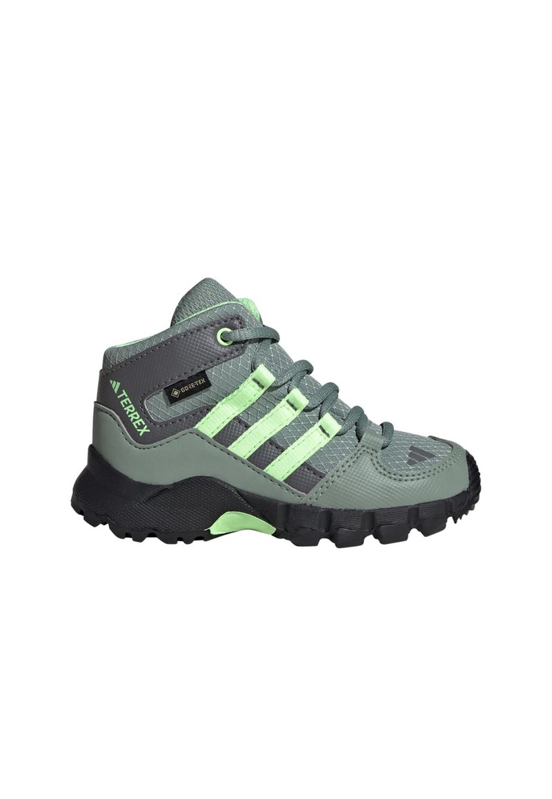 Adidas Terrex TERREX MID GORE-TEX® HIKING - Pantofi drumeție - silver green   green spark   grey four