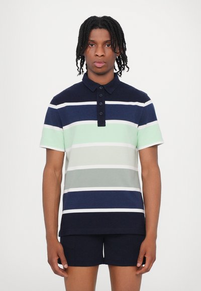 Ron Dorff BIG STRIPES - Pólóing - navy