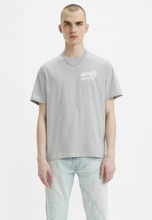 Levi's® RELAXED FIT - T-shirt imprimé - original white
