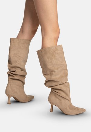 Høje støvler/ Støvler - natur