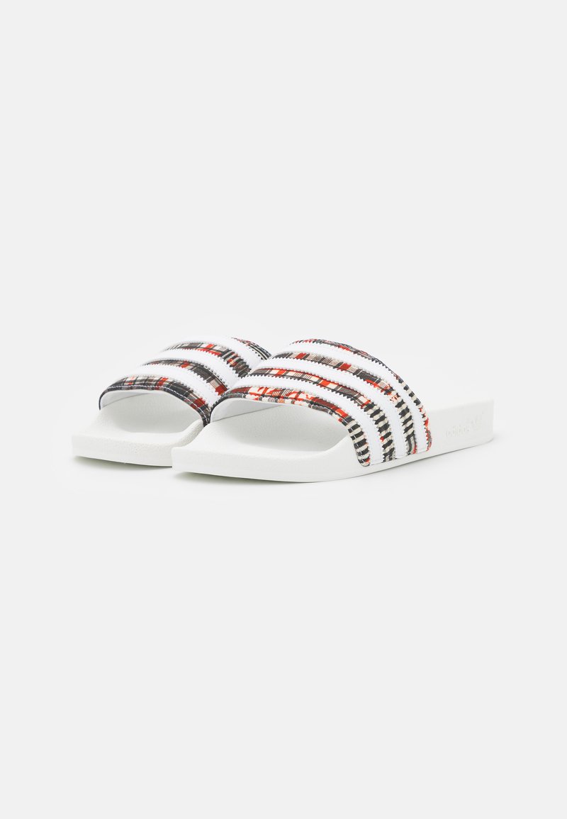 adidas Originals ADILETTE - Pantofle - footwear white/core black