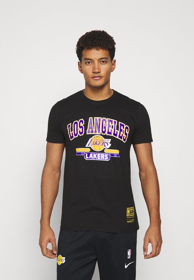 NBA LA LAKERS ARCH LOGO TEE - Klubtrøjer - black