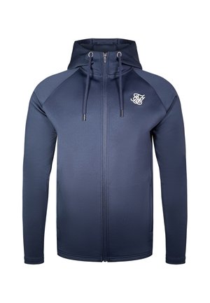 SIKSILK, ESSENTIAL POLY FULL ZIP - Felpa con zip - navy