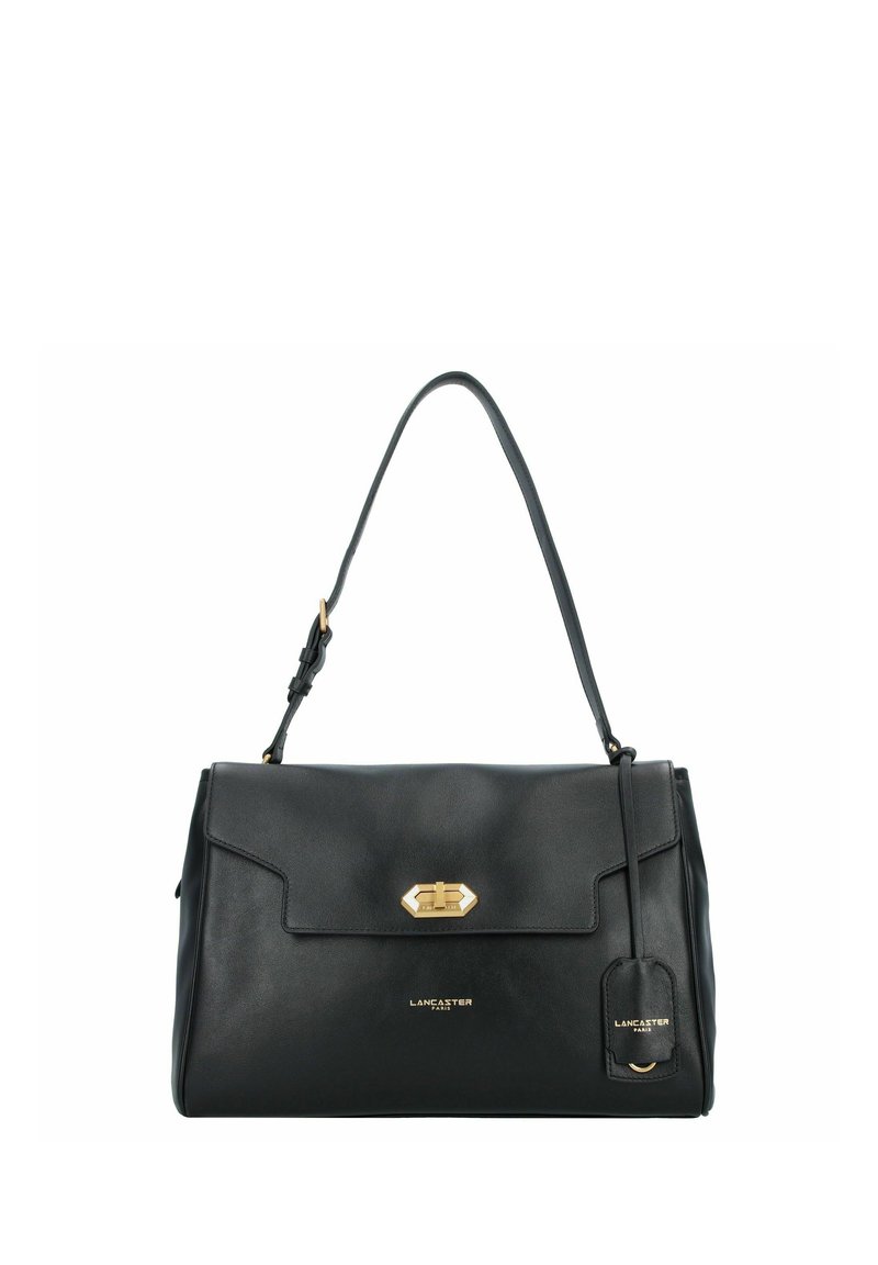 Borsa Da Jogging Lancaster In Pelle Pieno Fiore – 20x14x6 Cm, Con Tasche, Colore Nero - 2