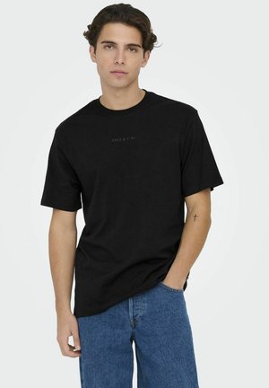 Only & Sons T-shirt basic - black