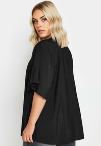 Yours Clothing SLEEVE  - Camicetta - black