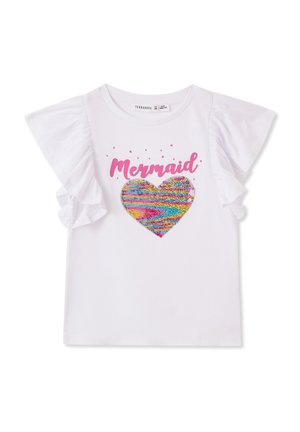 T-shirt con stampa - bianco ottico