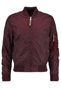 Niet geselecteerd, dark maroon