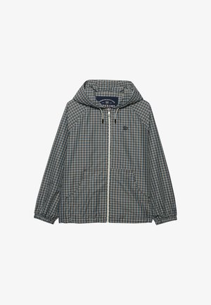 Superdry & Co, SUPERDRY CHECKED RAGLAN WINDBREAKER JACKET.. - Chaqueta fina - mini brown check