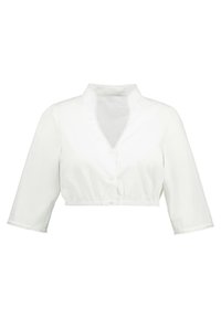 Button-down blouse - white
