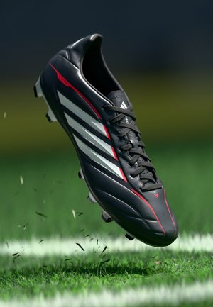 Fotballsko for kunstgress - core black/footwear white/lucid red