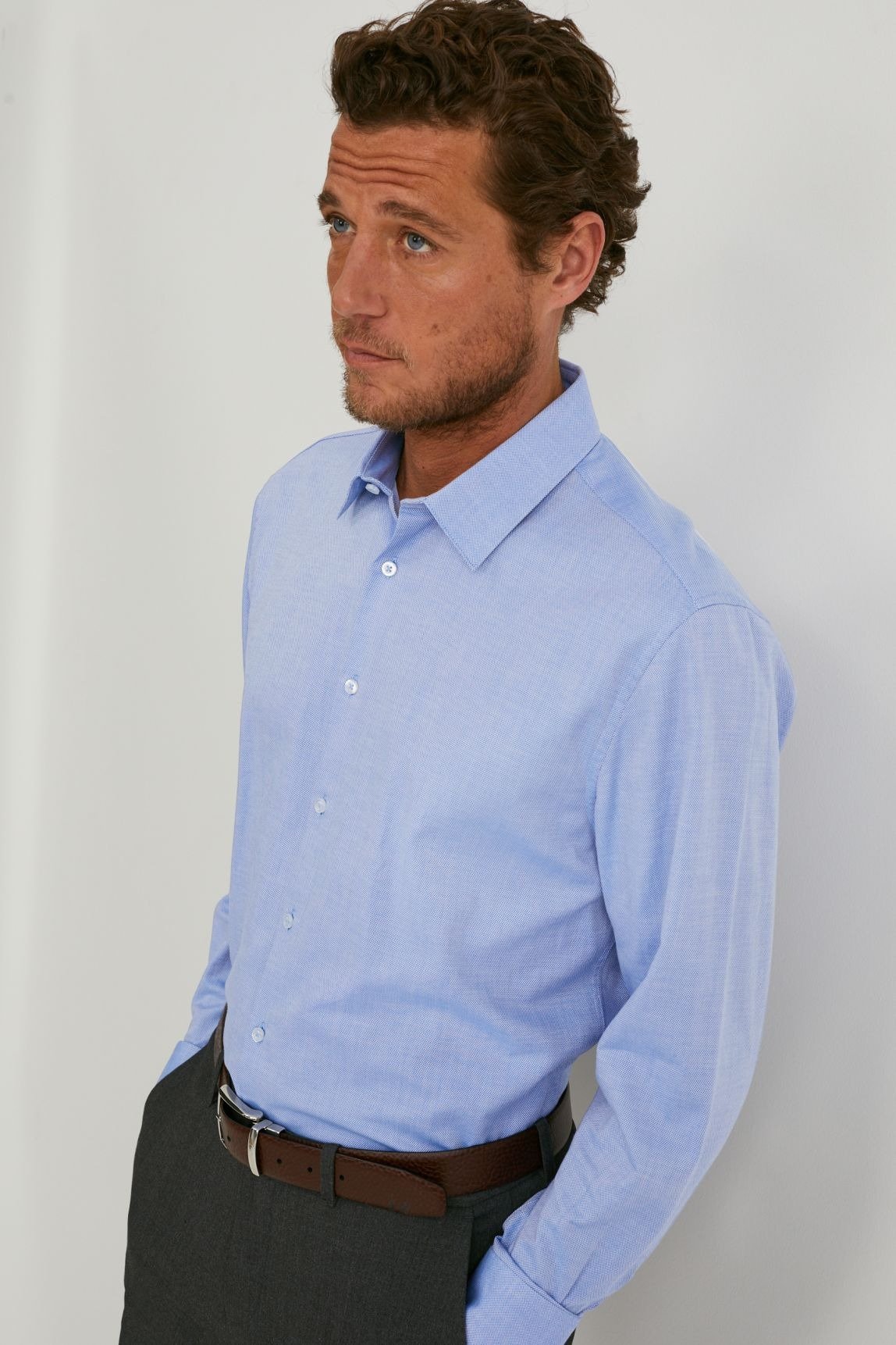 C\u0026A Camisa - lightblue/azul claro - Zalando.es